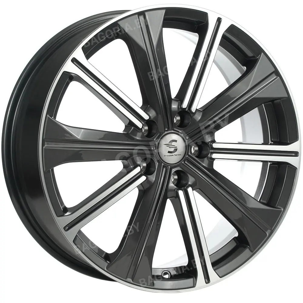 Легковые диски SKAD КР013 Diamond Gloss Graphite