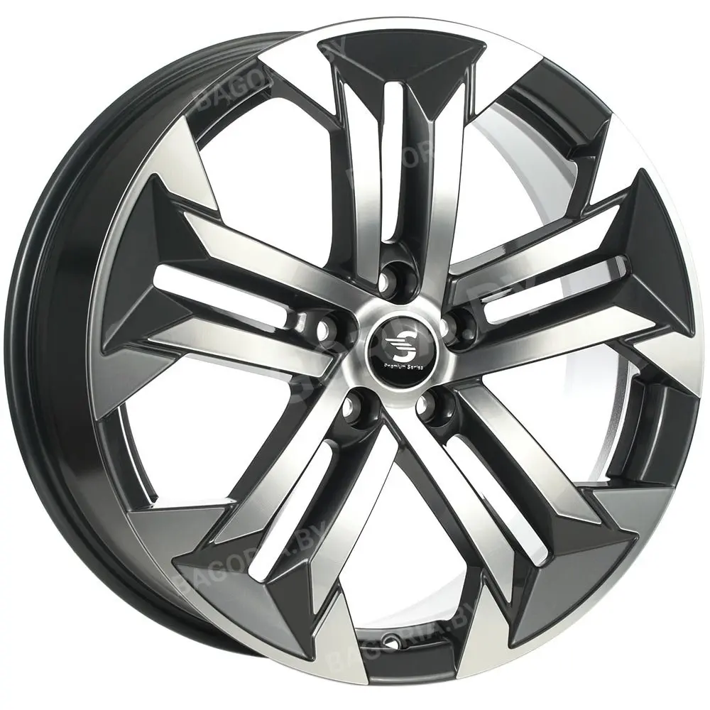 Легковые диски SKAD КР015 Diamond Gloss Graphite