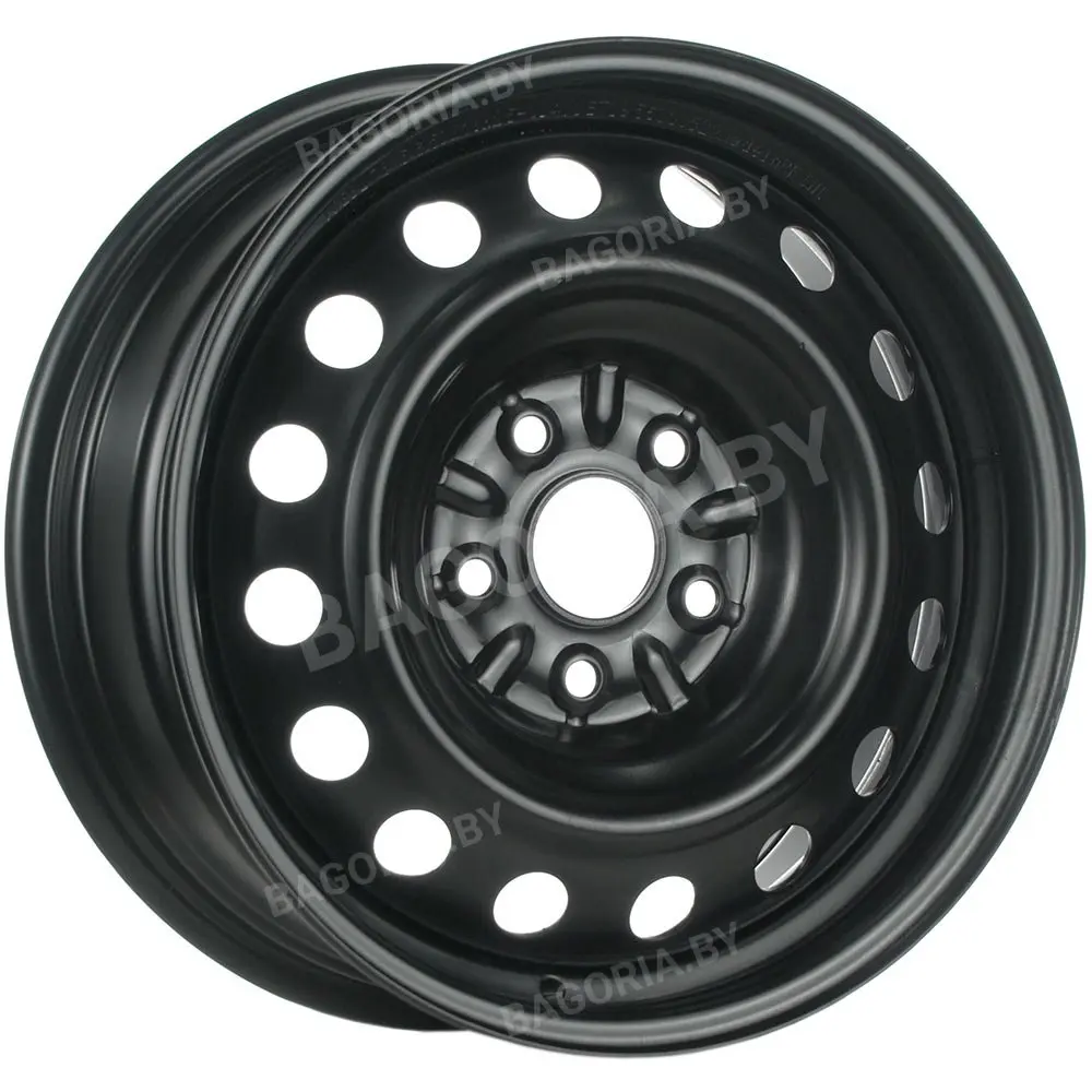 Штампованный диск Trebl 7625 Black