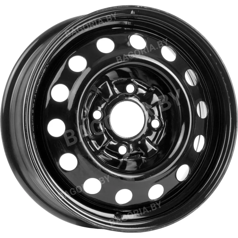 Штампованный диск Trebl 7730 Black