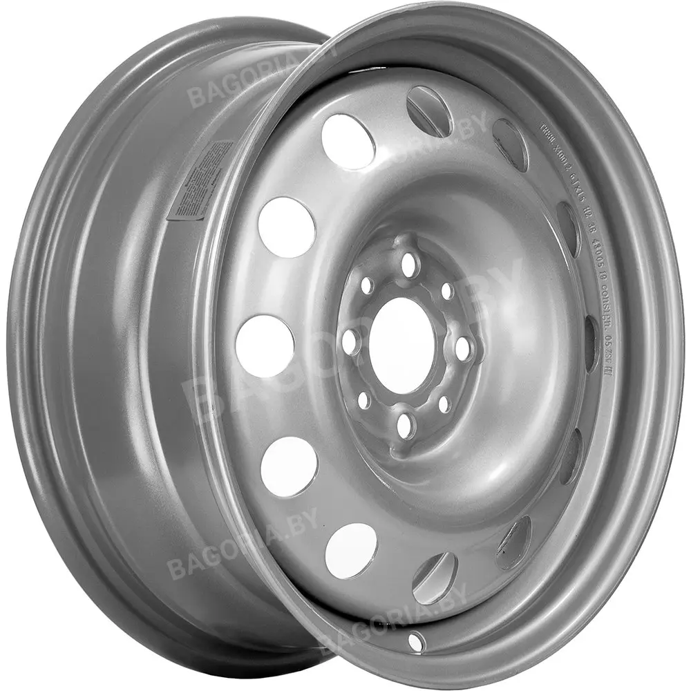Легковые диски Trebl X40012 Silver