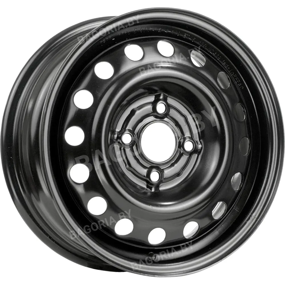Штампованный диск Trebl 6565 Black