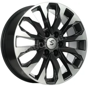 Легковые диски SKAD КР007 Diamond Gloss Graphite