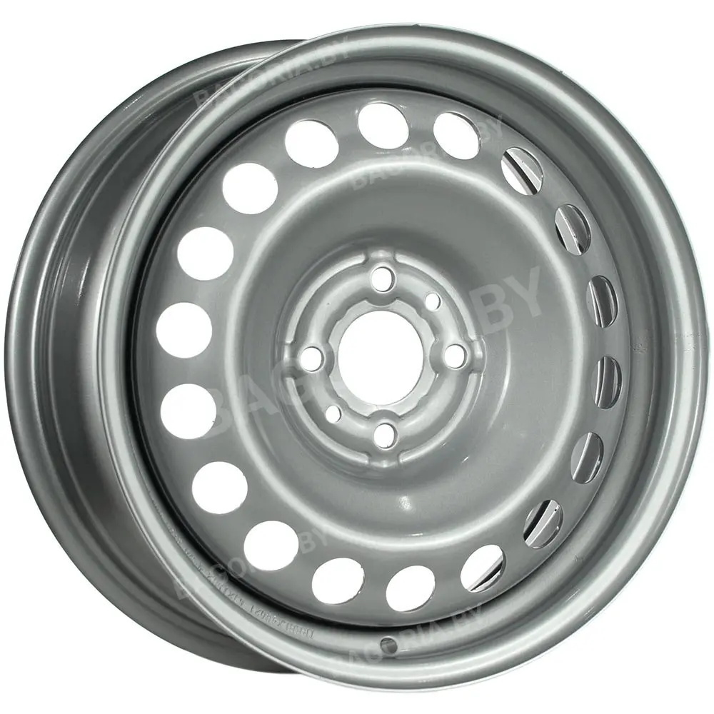 Штампованный диск Trebl X40021 Silver
