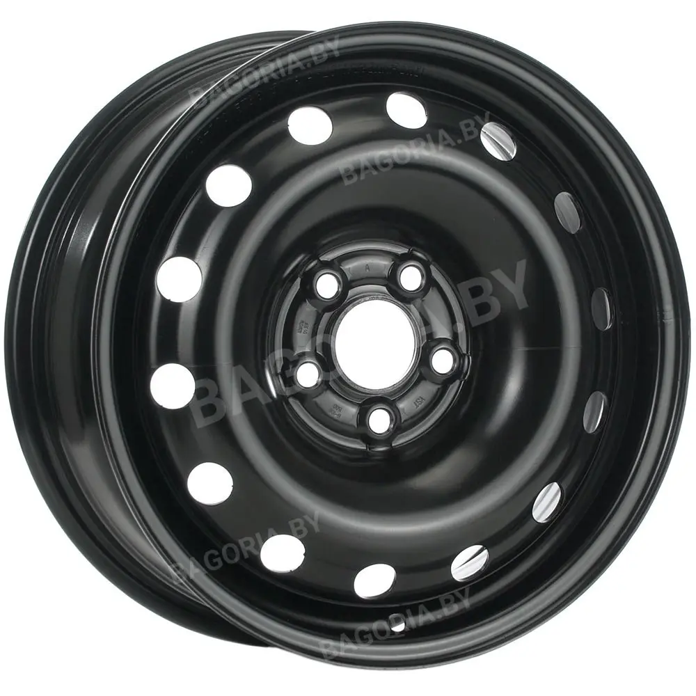 Штампованный диск Trebl 64H38D Black